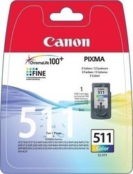 Canon CL-511 2972B009 Γνήσιο Μελάνι InkJet Πολλαπλό (Color)