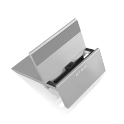Icy Box IB-i003+ Tabletständer Schreibtisch bis 9.7" in Silber Farbe