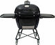 Primo Grills Керамично Барбекю на Въглища Kamado с Капак и Термометър 64x64см