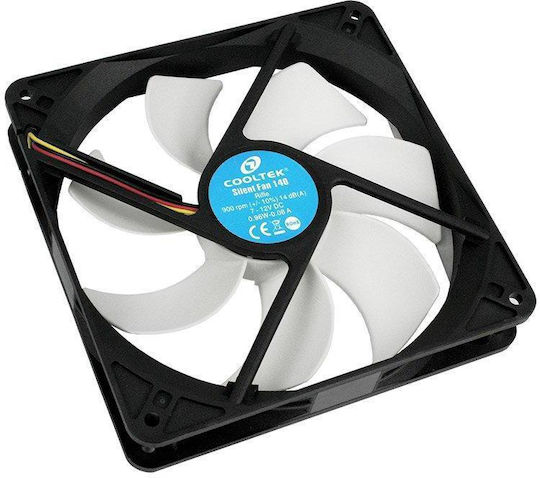 Cooltek Silent Fan 140 4-Pin PWM Case Fan