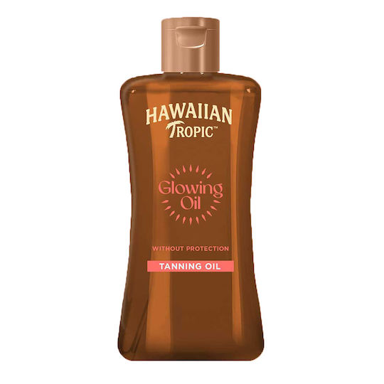 Hawaiian Tropic Tropical Dark Tanning Oil Waterproof Body Tanning Oil 200ml