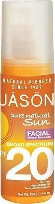 Jason Sun Facial Sunscreen Crema protectie solara Cremă SPF20 128gr