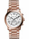 Michael Kors Watch Damen Uhr Chronograph mit Rose Gold Metallarmband