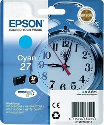 Epson 27 InkJet Printer Ink Cyan (C13T27024010 C13T27024012)