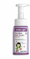 Frezyderm Hipoalergenic Șampon și gel de duș pentru copii Băi cu bule Sensitive Kids Intim Girl cu Mușețel pentru zona sensibilă în formă de spumă 250ml