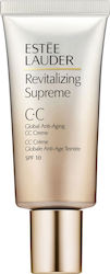 Estee Lauder Revitalizing Supreme Moisturizing , Αnti-aging & Blemishes Day CC Cream Suitable for All Skin Types 10SPF 30ml