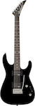 Jackson Electric Guitar JS11 with HH Pickups Layout, Tremolo, Amaranth Fretboard in Gloss Black