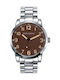 Mark Maddox Watch Battery with Silver Metal Bracelet HM3003-44