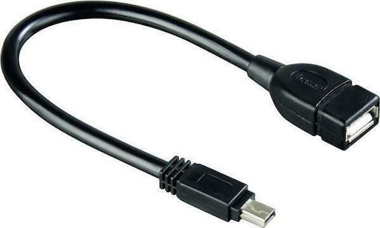 HAMA 39626 Convertor Mini USB Masculin în USB-A Feminin 1 Bucată