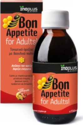 Ino Plus Bon Appetite Adults Vitamin für Energie, Unterstützung des Immunsystems, die Haare, die Haut & die Nägel 150ml