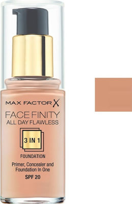 Max Factor Facefinity All Day Flawless Spf20 Liquid Make Up SPF20 80 Bronze 30ml