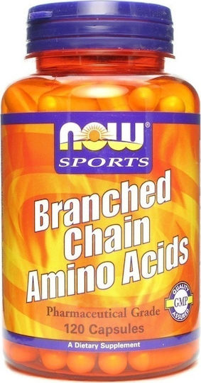 Now Foods Branched Chain Amino Acids 120 Κάψουλες Unflavoured