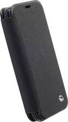 Krusell Malmo Book Synthetic Leather Black