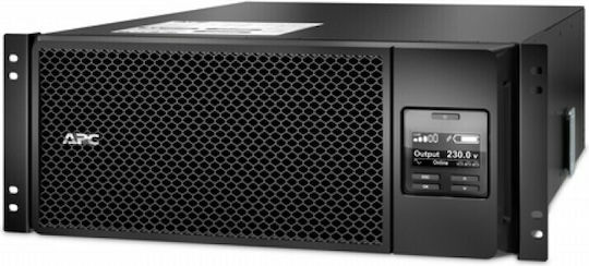 APC Smart-UPS SRT 6000 RM On-Line 6000VA 6000W με 10 IEC Πρίζες