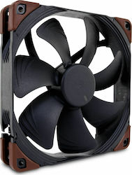 Noctua NF-A14 industrialPPC-3000 Gehäuselüfter 140mm mit Verbindung 4-Pin PWM 1Stück Schwarz