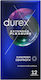 Durex Προφυλακτικά Extended Pleasure 12τμχ 56mm με Επιβραδυντικό