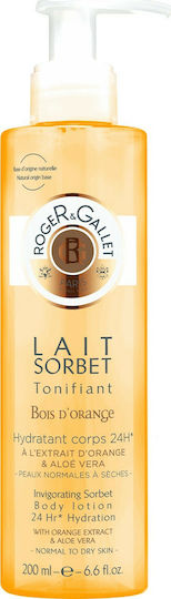 Roger & Gallet Bois d'Orange Moisturizing Lotion Body with Aloe Vera 200ml