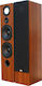 Taga Harmony TAV-806F Ζεύγος Ηχείων Hi-Fi Δαπέδου 135W 3 Δρόμων Π24.5xΒ31.2xΥ108εκ. Καρυδιά