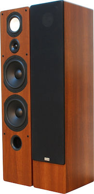 Taga Harmony TAV-806F Ζεύγος Ηχείων Hi-Fi Δαπέδου 135W 3 Δρόμων Π24.5xΒ31.2xΥ108εκ. Καρυδιά