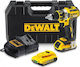 Dewalt -QW Mașină de găurit Baterie Fără perii 18V 2x2Ah