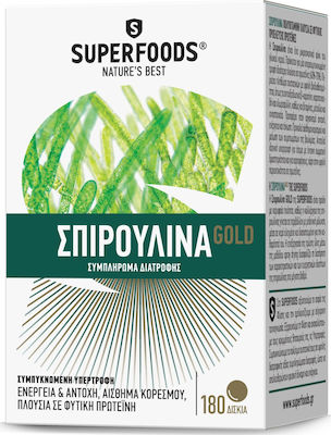 Superfoods Spirulina Gold 180 file