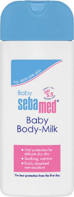 Sebamed Baby Body Milk Creme für atopische Haut, Feuchtigkeit & Reizungen 200ml