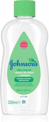 Johnson & Johnson Aloe Vera Öl für Feuchtigkeit 200ml