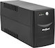Quer KOM0551 UPS Line-Interactive 600VA 360W με 2 Schuko Πρίζες