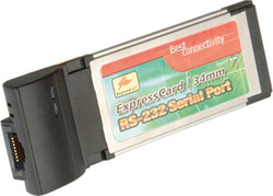 Roline ExpressCard to Serial Adapter