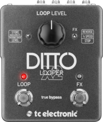 TC Electronic Ditto X 2 Pedală Efectul Looper Chitară electrică și Bas electric