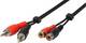 Heitech 09004021 Cable RCA male - RCA female 1.5m