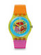 Swatch Watch with Rubber Strap