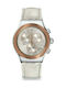 Swatch Unisex Albinostrich Chrono Watch