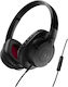 Audio Technica ATH-AX1iS Over Ear Ακουστικά