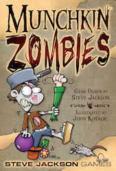 Kaissa Board Game Munchkin Zombies for 3-6 Players 10+ Years (EL)