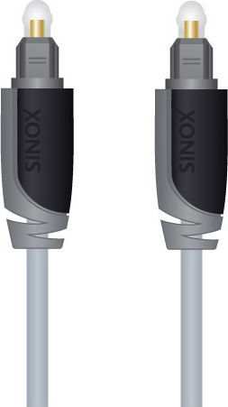 Sinox SXA5601 1m TOS male Optical Cable White (SXA5601)