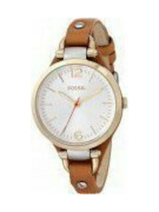 Fossil georgia watch online stainless steel