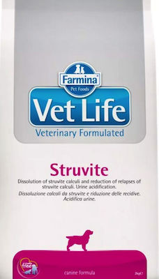 Farmina Vet Life Struvite 12кг Суха храна за възрастни кучета с Пилешко, Картофи и Ориз