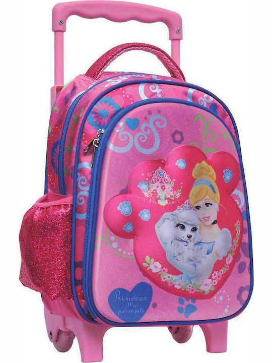 Gim School Bag Trolley Kindergarten in Pink color