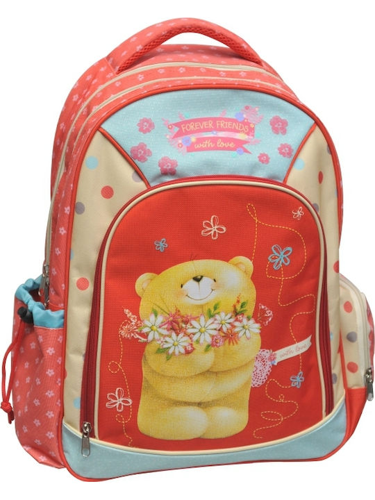 Gim Forever Friends with Love School Bag Backpack Elementary, Elementary Multicolored