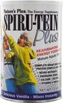 Nature's Plus Spiru-Tein Plus Shake Χωρίς Γλουτένη με Γεύση Βανίλια 544gr