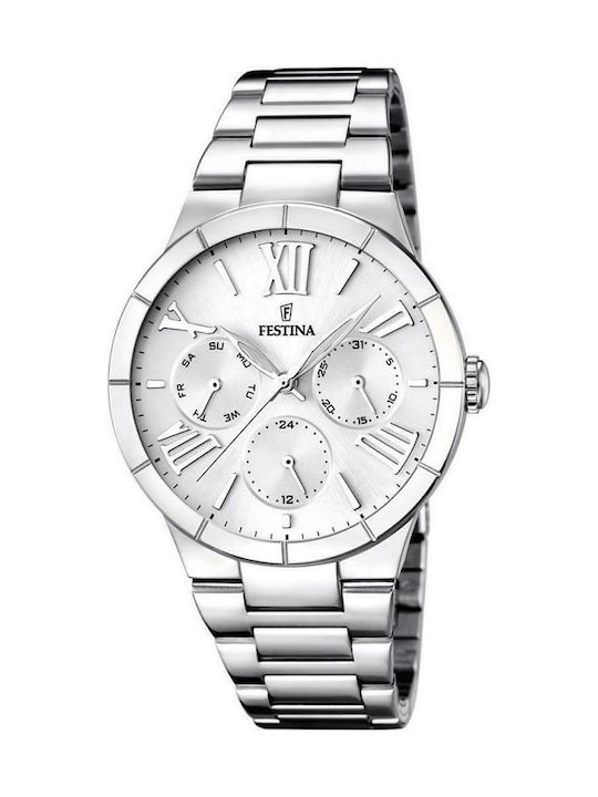 Festina Women's Watch Chronograph with Silver M...