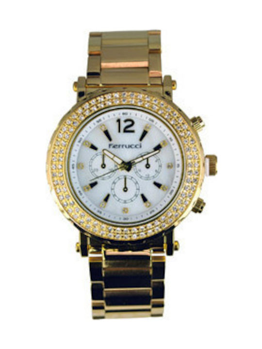 Ferrucci Watch with Gold Metal Bracelet