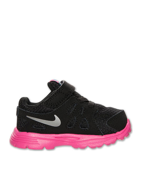 Nike Αthletische Kinderschuhe Laufen Schwarz