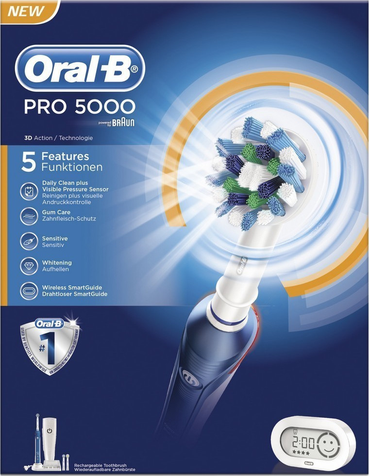 Oral-B Pro 5000 With SmartGuide | Skroutz.gr