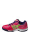 Gel Padel Pro 2 Αθλητικά Παιδικά Παπούτσια Running με Κορδόνια Φούξια