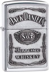 Zippo Αναπτήρας Φλόγας Ασημί Jack Daniel's