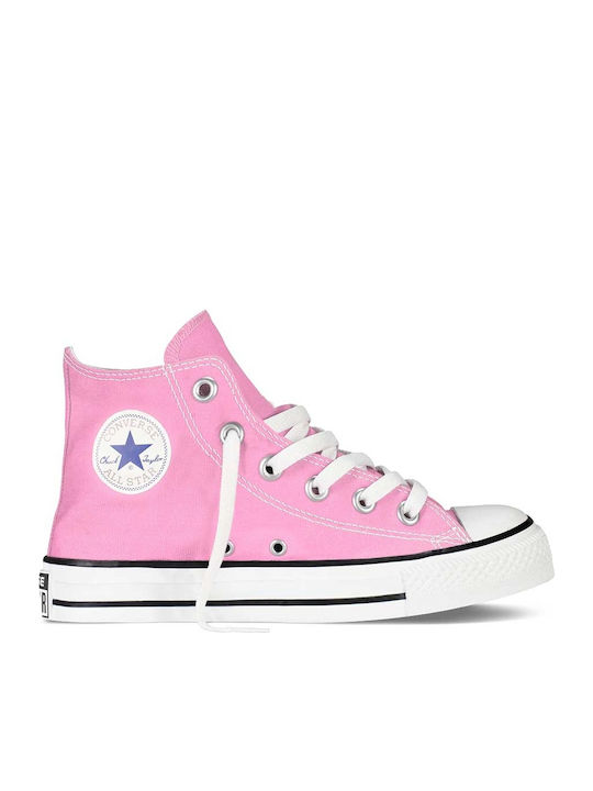 Converse Παιδικά Sneakers High All Star Chuck Taylor Hi Ροζ