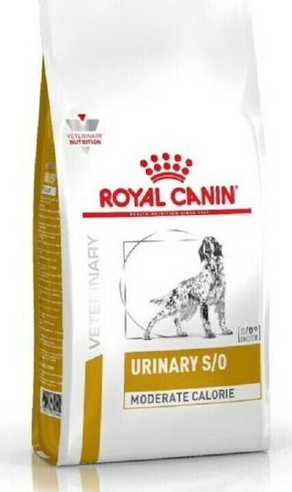 Royal Canin Veterinary Urinary S/O Moderate Calorie 12kg Dry Food Diet for Adult Dogs with Poultry and Rice