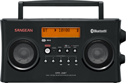 Sangean DPR-26BT Radio portabil Cu baterie DAB+ cu Bluetooth Negru